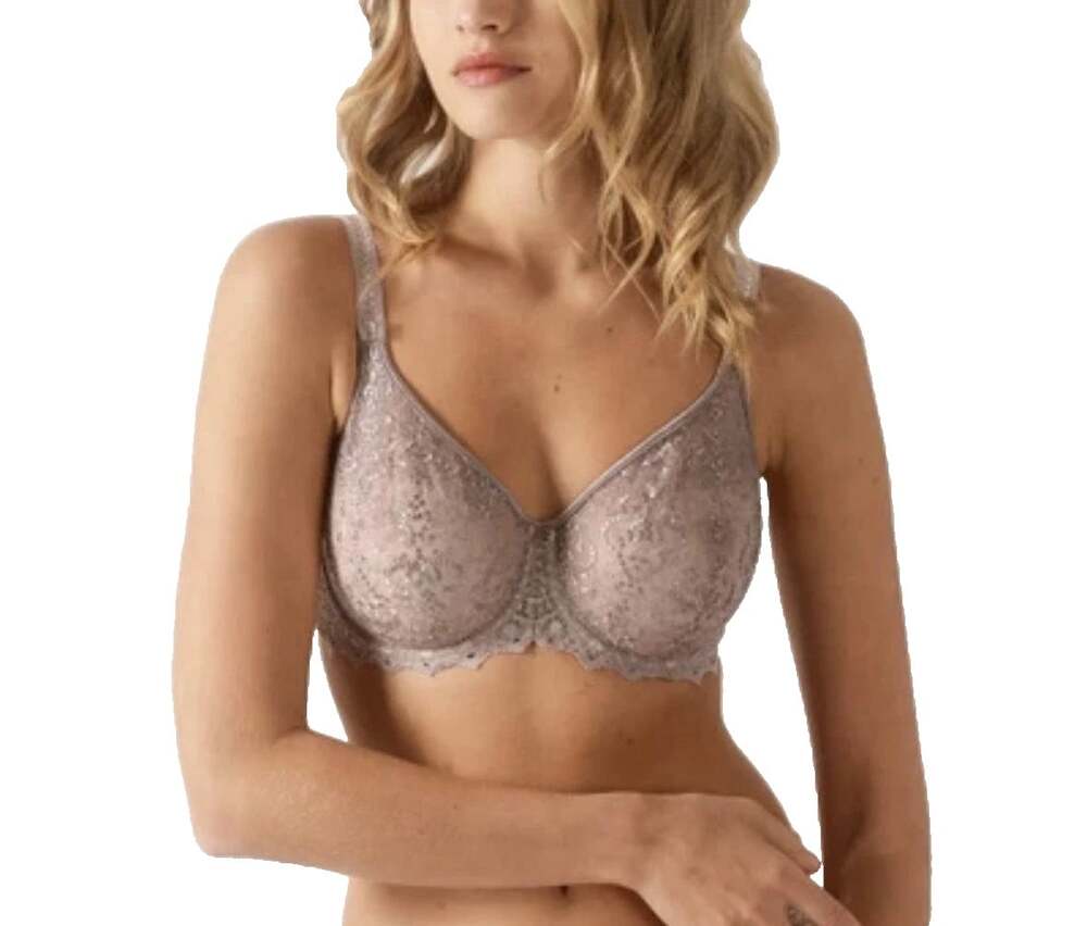 Empreinte Cassiopee Underwire Lace Bra Rose Sauvage 07151 32F French Designer